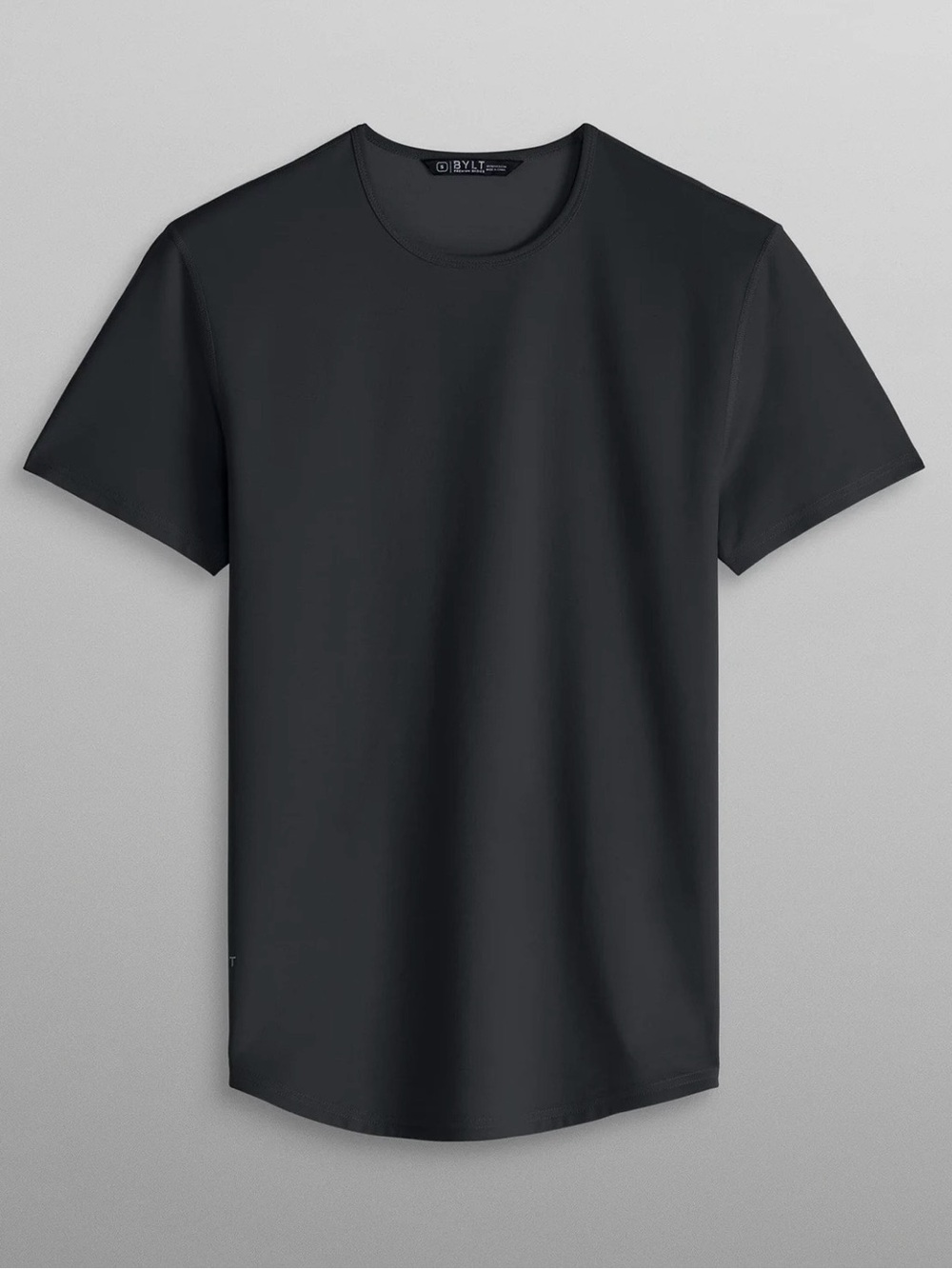 BYLT Everyday Short Sleeve Drop-Cut Black Men’s S